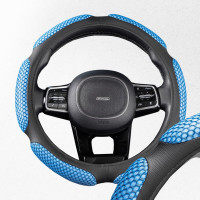 Оплетка SKYWAY Sponge snood 6 подушечек, M, синяя, экокожа S01102244