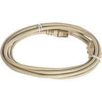 Патч-корд TWT RJ45-RJ45, 4 пары, FTP, категория 5е, 3 м, серый, 45-45-3.0/S-GY