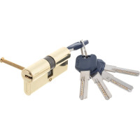 Цилиндровый механизм PUNTO Z400/70 mm 30+10+30 PB латунь 5 кл. 35243