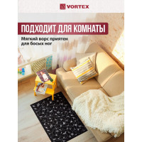 Влаговпитывающий коврик VORTEX Samba Лилии 60х90 см. 22403