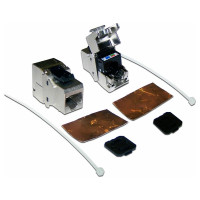 Вставка Keystone LANMASTER RJ-45, категория 6a, экранированная, 180 градусов, LAN-OK45S6A/180