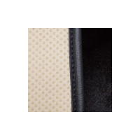 Накидка сиденья SKYWAY ARCTIC меховая, искусственный мутон, 5 предметов, черный, гладкая S03001088