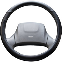 Оплетка SKYWAY Top-4 L черная, экокожа S01102294
