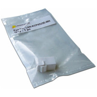Повторитель портов RJ-45 LANMASTER неэкранированный, кат.5E, формата Keystone, белый LAN-KCP45U5E-WH