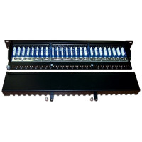 Патч-панель TWT 19, 24 порта RJ-45, категория 5e, STP, 1U, PP24STP