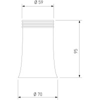 Накладной светильник Elektrostandard DLN100 GU10 WH белый a043164
