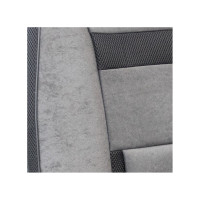 Чехлы сиденья SKYWAY Protect Plus-1, велюр/сетка, 11 предметов, черно/серый S01301138