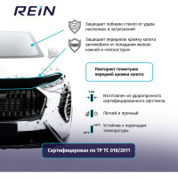 Дефлектор капота REIN GAZ NEXT 2013- RЕINHD099