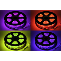 Светодиодная лента ЭРА LS5050-7,2-30-220-RGB-IP67-20m Б0043096