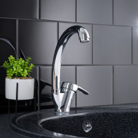 Смеситель для кухни РМС с высоким поворотным изливом SL50-011F