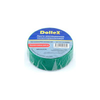Изоляционная лента DolleX 19 мм х 9,10 м, зеленая, ПВХ PVC ET-1319GRN