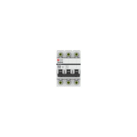 Автоматический выключатель EKF 3P 10А B 4,5кА ВА 47-29 Basic mcb4729-3-10-B