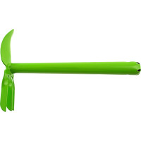 Комбинированная мотыжка, лепесток 3D + 3 витых зуба, цельнометаллическая PALISAD 626098