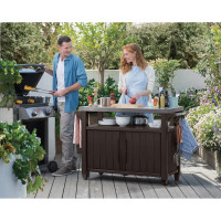 Столик для барбекю Keter UNITY XL 207 L 590 коричневый 230409