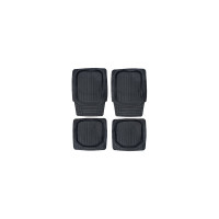 Коврик салона Стандарт 003 SKYWAY 4пр. Ванночка Резиновый Черный S01704003