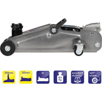 Подкатной домкрат Alca 2 т, гидравлический 437000