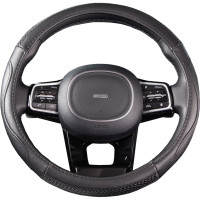 Оплетка Modern-7 SKYWAY M Черная экокожа S01102178