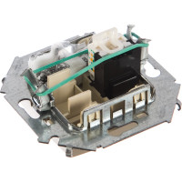 Компьютерная розетка Simon RJ45 кат.5e AMP, шампань 1591551-034