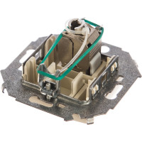 Компьютерная розетка Simon RJ45 кат.6а АМР, FTP, слоновая кость 1591563-031