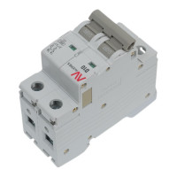 Автоматический выключатель EKF AV-6 2P 10A D 6kA AVERES mcb6-2-10D-av