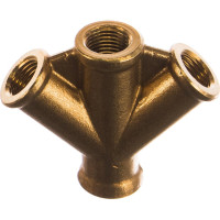 Разветвитель W-образный внутренняя резьба 1/4 ROCKFORCE RF-SP029/1(2036)