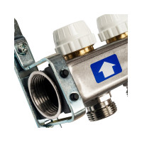 Коллектор STOUT 13 выходов нержавеющая сталь без расходомеров SMS 0922 000013 RG008P0S9Q2KQ0