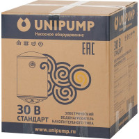 Водонагреватель Unipump СТАНДАРТ 30 В накопительного типа, вертикальный 29169