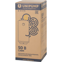 Водонагреватель Unipump СЛИМ 50 В накопительного типа, вертикальный 92708