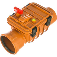 Обратный клапан для наружной канализации PRO AQUA TERRA 110мм PPH80110