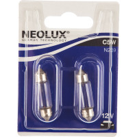 Автолампа NEOLUX C5W SV8.5 8 35мм блистер, 2шт 12V 1 10 200 N239-02B