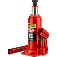 Гидравлический бутылочный домкрат STAYER RED FORCE, 6т, 216-413 мм, 43160-6 43160-6_z01