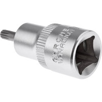 Головка со вставкой SPLINE (M5; 1/2DR) AV Steel AV-526505