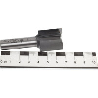 Фреза пазовая врезная усиленный сплав (25.4х25 мм; Z2+1; хвостовик 12 мм) WPW PT42542