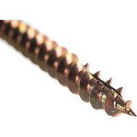 Саморез по дереву HIMTEX проф. желт. шестигранная голова Torx 50, 12x300, 25 шт. 12300Hh
