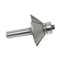 Фреза фаска угловая 45 градусов (11х51 мм; Z2; хвостовик 8 мм) WPW SL24515