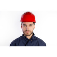 Защитная каска Delta Plus QUARTZ UP IV красного цвета QUARUP4RO