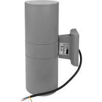 Светодиодный светильник Jazzway архитектурный PWL-300110/30D 2х12Вт 6500К GR серый фасадный 230В/50Гц IP65 5015128B