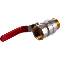 Шаровой кран Terma RED 1 в/н ручка 26132