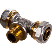 Тройник Terma 20x1/2x20 ц/ш/ц 35706