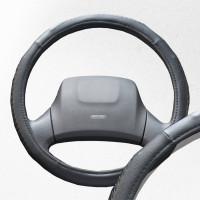 Оплетка SKYWAY Modern-6 L, черная, экокожа S01102023