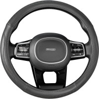 Оплетка SKYWAY Modern-7 M, серая, экокожа S01102156