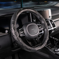 Оплетка SKYWAY Comfort-3 M, черная, экокожа S01102324