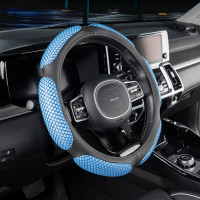 Оплетка SKYWAY Sponge snood 6 подушечек, M, синяя, экокожа S01102244