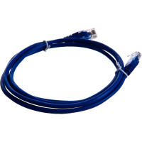 Патч-корд TWT RJ45-RJ45, 4 пары, UTP, категория 5е, 1.5 м, синий, 45-45-1.5-BL
