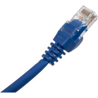 Патч-корд LANMASTER RJ45-RJ45, 4 пары, UTP, категория 5е, 2 м, синий, LSZH, LAN-PC45/U5E-2.0-BL