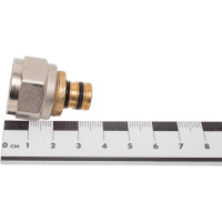 Концовка 3/4" для мп труб и труб РЕХ Gekon 16*2 GK 71602