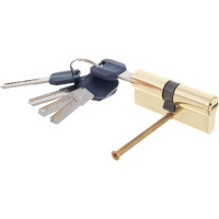 Цилиндровый механизм PUNTO Z400/70 mm 30+10+30 PB латунь 5 кл. 35243