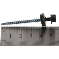 Кровельный саморез КРЕП-КОМП 4,8х51 RAL6020, зелёный хром 200шт ск516020ф