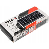 Набор ударных головок-бит YATO TORX 1/2" 8пр YT-1065 37141065 092 1