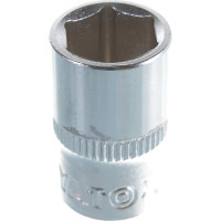 Головка торцевая короткая (11 мм; CrV; 1/4DR) YATO YT-1410